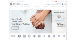 Desktop Screenshot of bluenile.com